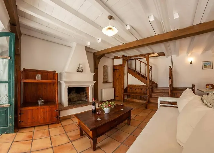 Tatil Evi Pano Rouga - Pontzos Traditional Stonehouse Alexandros