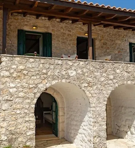 Pano Rouga - Pontzos Traditional Stonehouse Tatil Evi